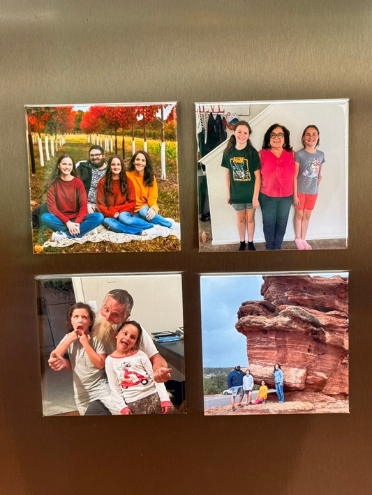 Custom magnet 4 pack